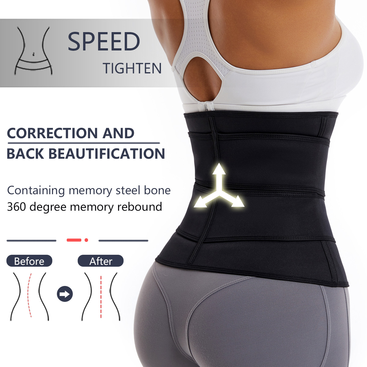 Women Waist Trainer Belt Doubl - Sweat Waist Trainer Belt Neoprene review and price