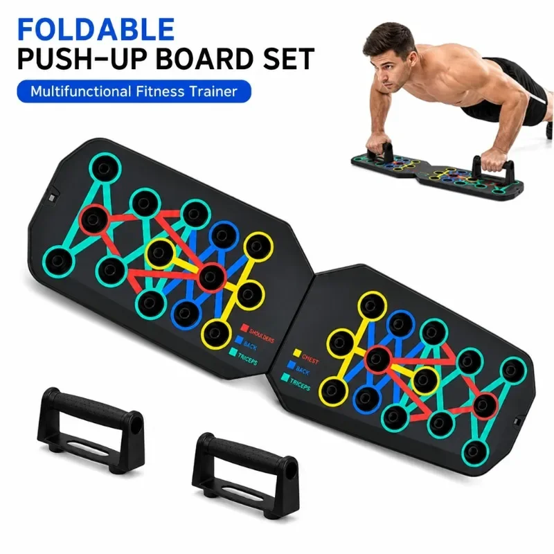Push-up Board Set Portable Mul - Push Up Board Foldable Multi Function review and price