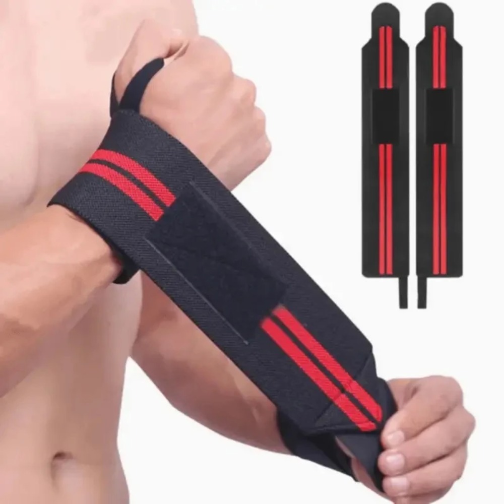 2 pcs Elastic Wrist Wraps, Wri - Wrist Wraps Weightlifting Support review and price