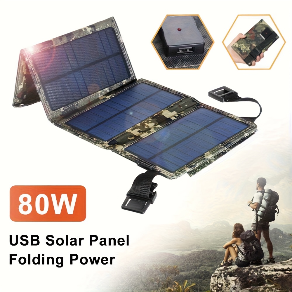 [Solar Panel] 80W Portable Fol - Hiking review and price