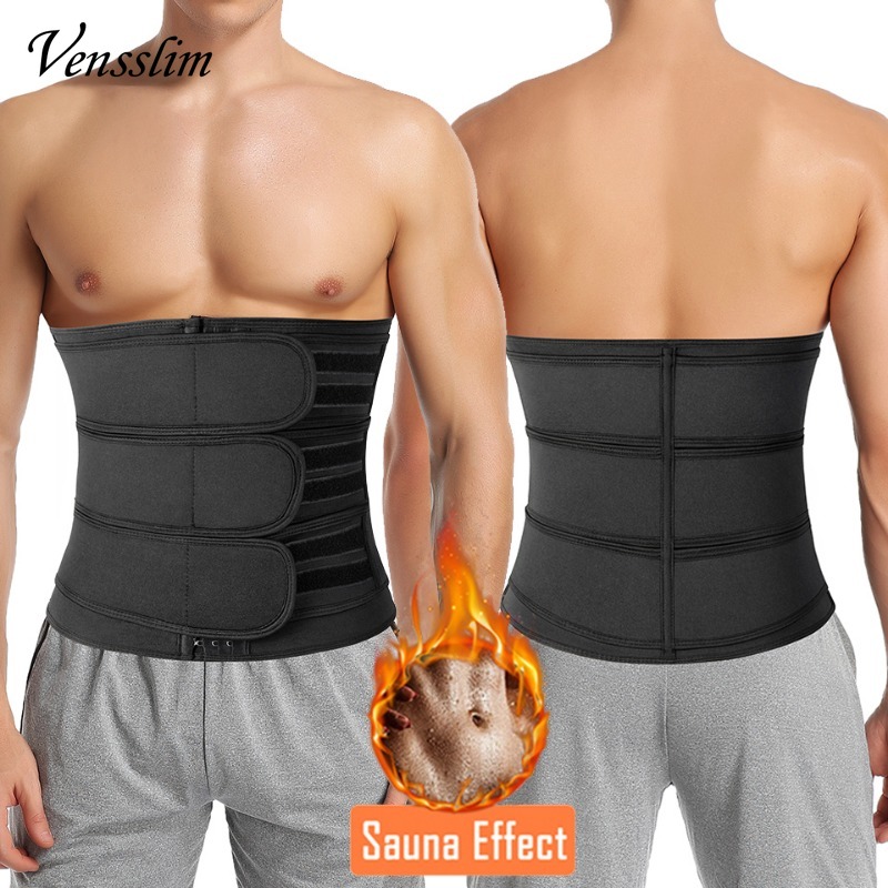 Vensslim Men Waist Trainer Tri - Sweat Waist Trainer Belt Neoprene review and price