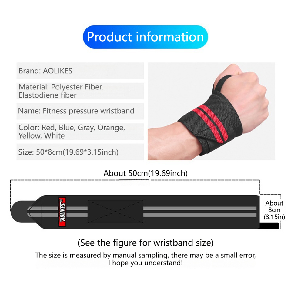AOLIKES Fitness Wrist Wraps We - Wrist Wraps Weightlifting Support review and price